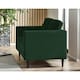 image 2 of Furniturebox Jolene 2 Seater Emerald Green Velvet Sofa