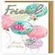image 2 of Embellished & Foiled Balloons Friend Birthday Card