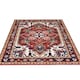 image 3 of KUKOON Washable & Non Slip Terracotta Persian Style Area Rug 80cm x 150cm