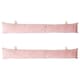 image 1 of Nicola Spring Velvet Draught Excluders - 60cm x 12cm - Pink - Pack of 2