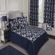 image 2 of Meadows Bedspread Navy Blue | Blue