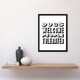 image 4 of Dogs Welcome People Tolerated Funny Cheeky Framed Wall Art Print 12X16 In