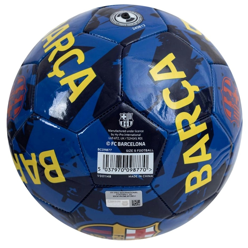 image 1 of FC Barcelona Graffiti Football - Blue/Garnet - 5