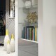 image 5 of Display Cabinet Bookcase Bookshelf Storage Cabinet Glass Display Unit White Grey High Gloss 170cm