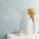image 3 of Erismann Martinique Linear Vinyl Textured Wallpaper - Sage Green - 10m x 0.5m Green