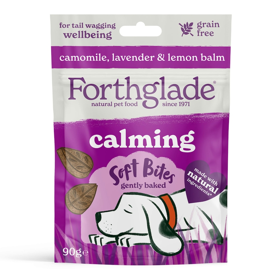 image 1 of Calming Dog Treats with Camomile & Lavender (8x90g)