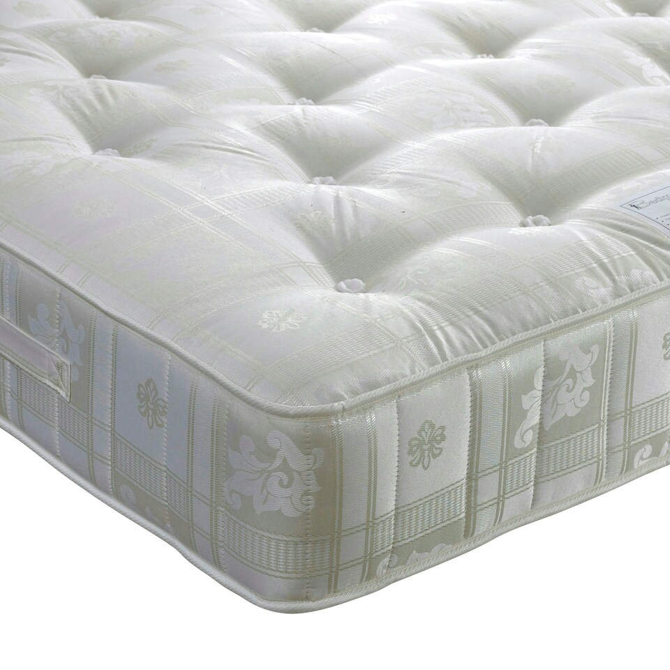 image 1 of Majestic 1000 Pocket Sprung Blue Plush Velvet 2 Drawer Divan Set And Valencia Headboard Super King
