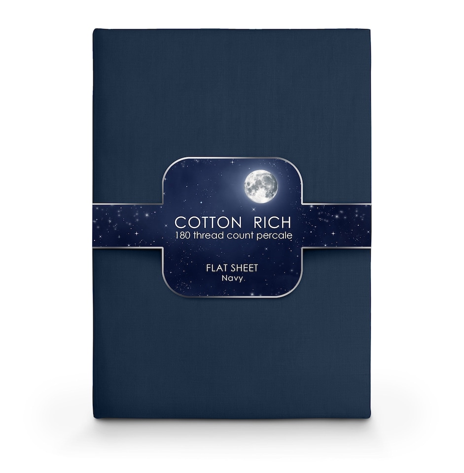 Velosso Cotton Rich Pecale Plain Dyed Valance Sheet