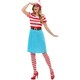 image 2 of Wheres Wally? Womens/Ladies Wenda Costume Set - White/Red/Blue - M (UTSM1097) M