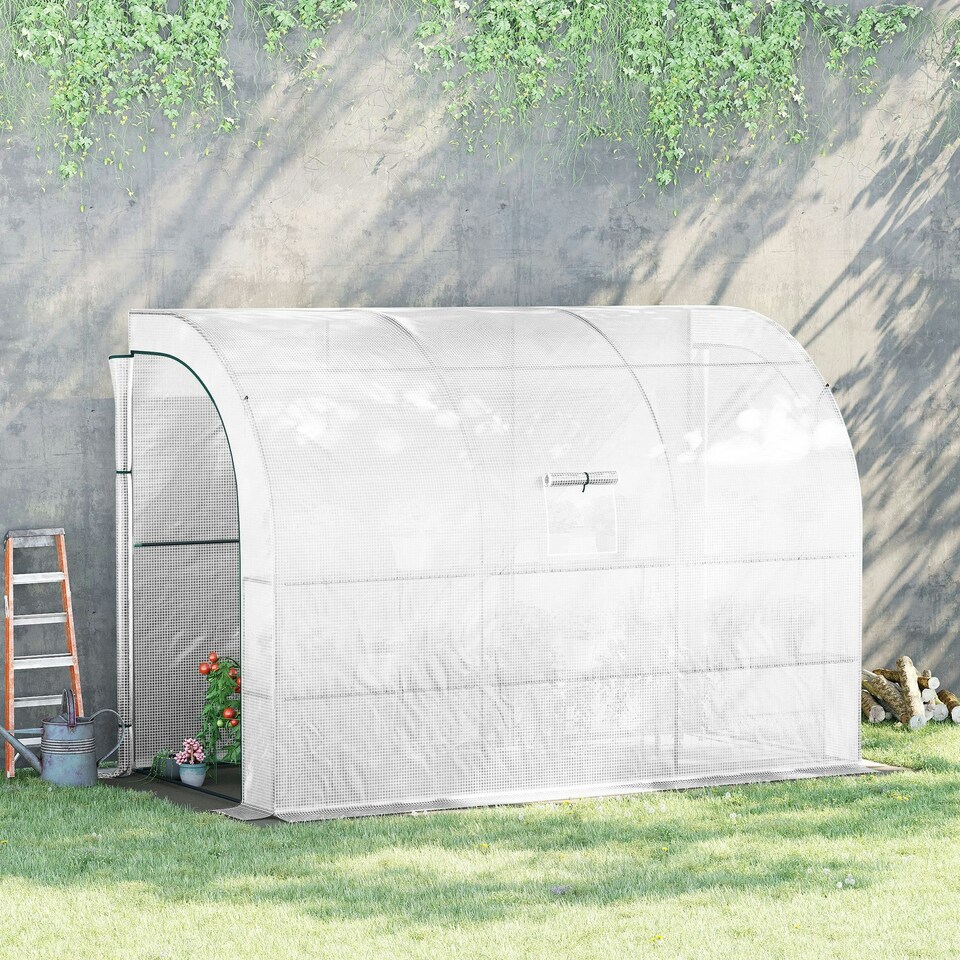 image 1 of Outsunny 300 x 150 x 213 Plant Greenhouse Garden Nursery w/ Cover