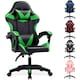 image 1 of Ergonomic Gaming Chair | Green | Green