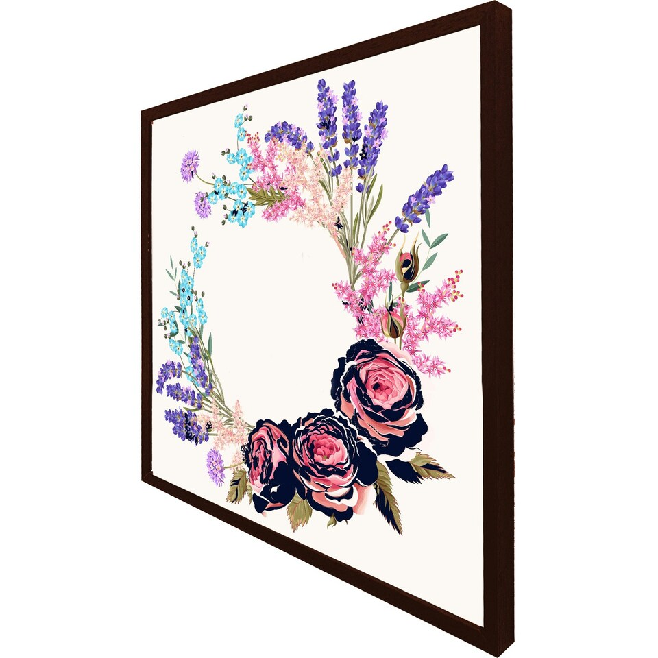 image 1 of Beautiful reath (Picture Frame) Brown | Oak | M