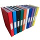 image 1 of Pack of 10 A4 Assorted Colour Paper Over Board Ring Binders by Janrax