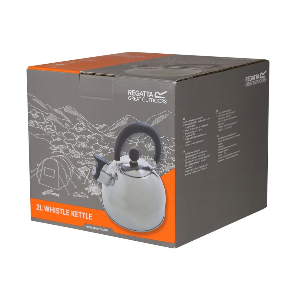 image 1 of 1.8L Whistle Kettle Silver