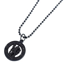 Chelsea FC Plated Necklace & Pendant - Black - One Size