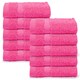 image 4 of OHS 10 x Luxury 100% Cotton 500GSM Bathroom Face Cloth Towel Blue | Denim Blue | Face cloth