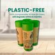 image 5 of Eco Green Living Plastic Free Bin Liners, Designed to Break Down Naturally Leakproof, Strong Food Waste Bin Bags 30 Liters 18 Bags 4 Pack