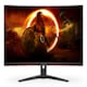 image 5 of AOC Gaming C32G2ZE - 32 Inch FHD Curved Monitor, 240Hz, 1 ms MPRT, VA AMD FreeSync Premium, Low Input Lag (1920x1080@ 240Hz, 300 cd/m², HDMI/DP) | Black | Black, Red | 69.8 cm