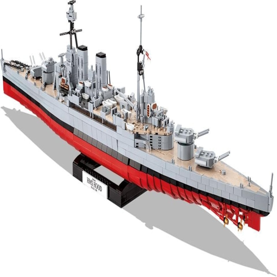 image 1 of HMS HOOD ship brick model - COBI 4830 - 2613 bricks