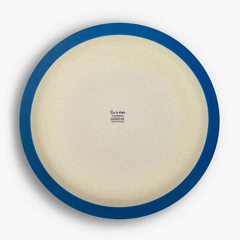 image 1 of Sur La Table Colour Me Happy Blue Dinner Plate