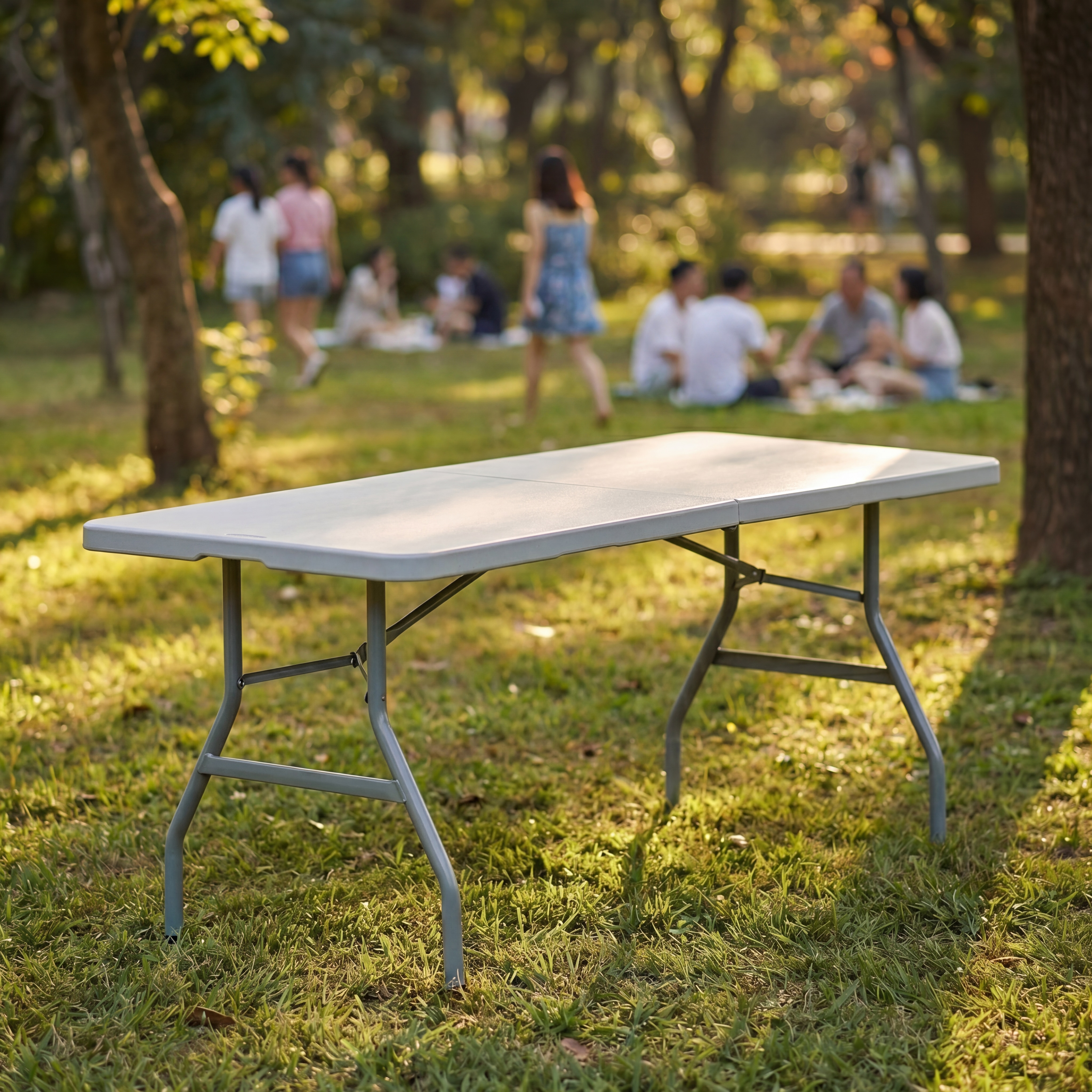 Home Vida Outdoor 6ft Portable Folding Garden Garage Display Table