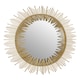 image 4 of Interiors by Premier Oval Wall Mirror Gold
