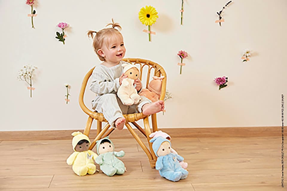 image 1 of Kaloo Baby Pilea Fabric Doll