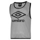 image 1 of Umbro Childrens/Kids Training Bib - High Rise Grey/Black - S-M