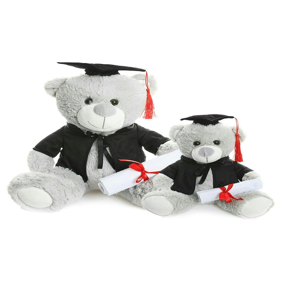 image 1 of 8-Inch Graduation Bear Plush Toy