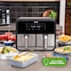 image 2 of Princess Double Basket Air Fryer 182074 - Dual Air Fryer - 9 Litres - 2 Baskets - XL - 8 Programs - 2400W - PFAS-Free - Touchscreen