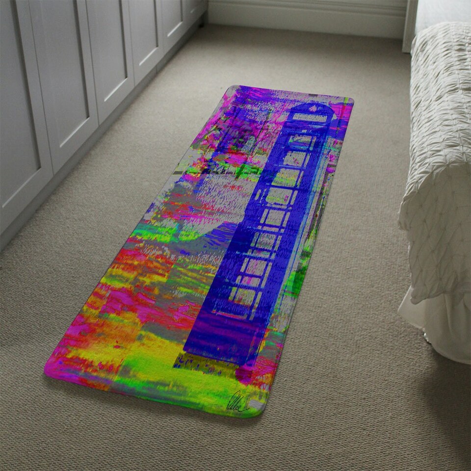 image 1 of London Phone Box (Runner Rug) Multi