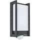 image 3 of CGC MARLA Dark Grey Rectangular Motion Sensor LED Wall Light Grey