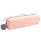 image 2 of Single Colorful Canvas Student Pencil Case with Zipper | Multi