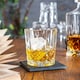image 4 of RCR Crystal Orchestra Cut Glass Double Old Fashioned Whiskey Glasses Tumblers Set - 340ml - Pack of 6 Clear