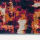 image 3 of KUKOON Bright Multicolour Distressed Abstract Runner Rug 60cm x 240cm Multi