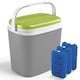 image 1 of 27L Insulated Camping Beach Cooler Lunch Box with 3 Ice Packs