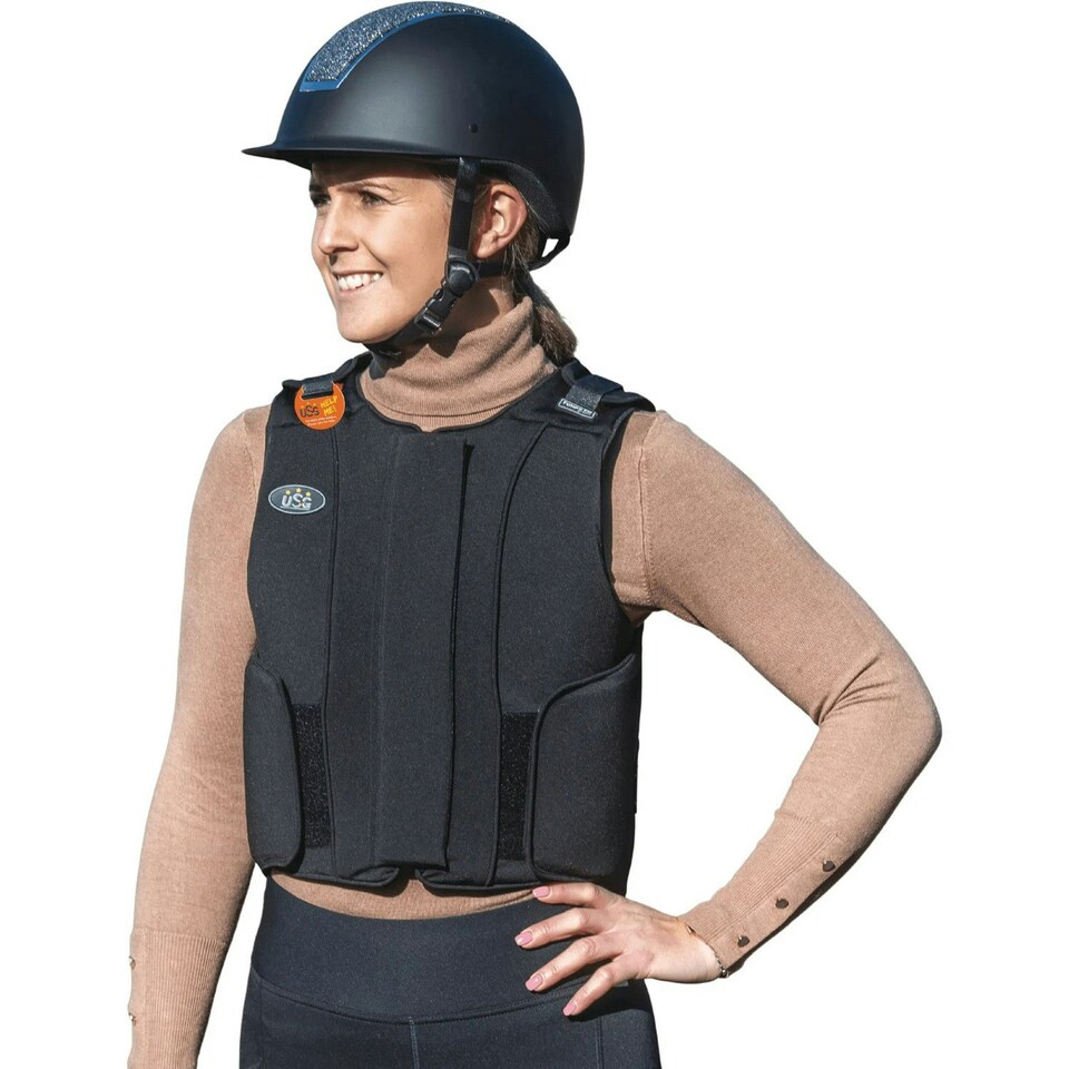 USG Unisex Adult Precto Future Fit Body Protector - Black - L