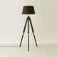 image 3 of ValueLights Clipper Tripod Black Floor Lamp