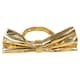 image 1 of 50cm Large Metallic Christmas Chair Bows Sashes Party Dining Decor Wedding | Gold | Gold | Set of 4