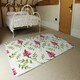 image 3 of Pink & Green Leaves (Rug) Green | Medium: 80x150cm