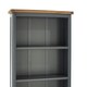 image 5 of Core Products Dunkeld Midnight Blue Tall Bookcase With Wooden Top, H180.0cm x W90.0cm x D30.0cm Blue