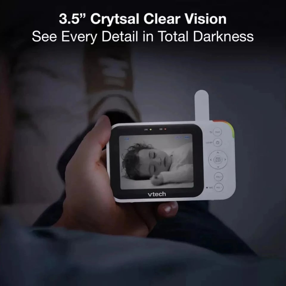 image 1 of VTech VM4263 3.5" Pan & Tilt Video Monitor