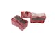 image 3 of Pack of 100 Red Translucent Pencil Sharpeners