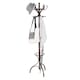 image 1 of COSTWAY Wooden Rotating Coat Hat Hanger Free Standing Hallstand Umbrella Stand 12 Hooks
