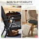 image 5 of Outsunny 2Pcs Garden Chair Cushions, Waterproof Seat Pads | Grey | Dark Grey | 50 x 50 x 7 cm