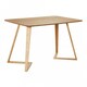 image 9 of Dallas Scandinavian Rectangular Dining Table, Modern Kitchen Table, Solid wood Dining Room Table White