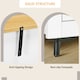 image 5 of HOMCOM Sideboard Storage Cabinet Freestanding Kitchen Cupboard with Drawers