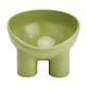 image 1 of Living and Home Pet Feeder Bowl with Non-Slip Base | Green