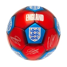 England FA Signature Metallic Training Ball - Red/Blue/White - 1
