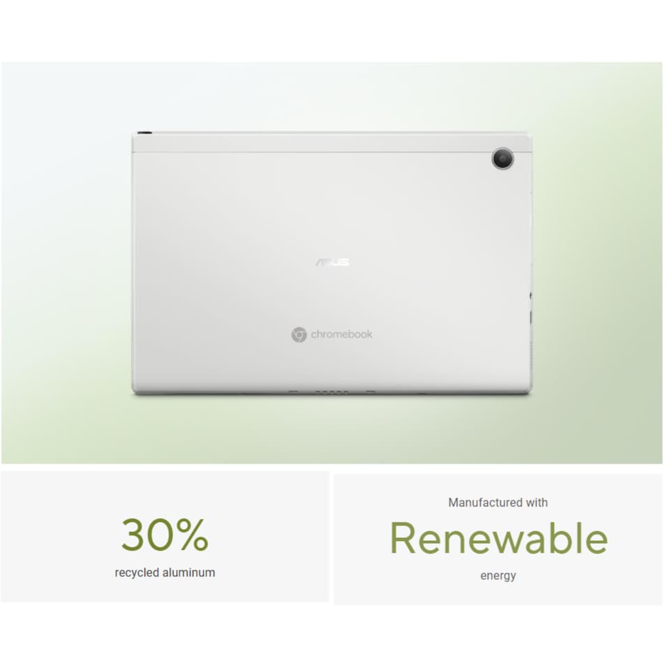 image 1 of ASUS Chromebook Detachable 2-in-1 CL30 Kompanio 520 4GB 64GB eMMC 10.5-Inch Laptop